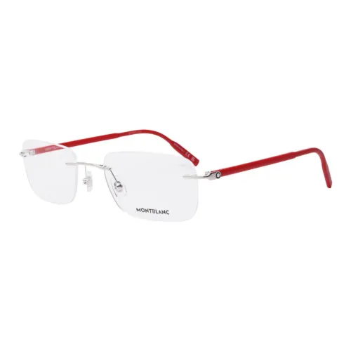 MONTBLANC Металл Пластик Квадратные Оправы для очков Мужские Красные