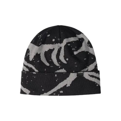 Arcteryx Хлопок Шапки-бини Унисекс Черный