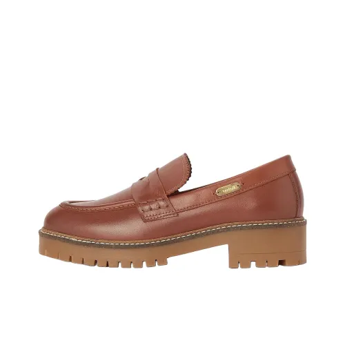 BARBOUR Norma Лоферы Женские Коричневый