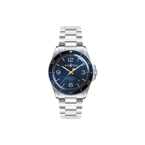 Bell & Ross Автоматический Механический Часы для Мужчин 41 мм Синий