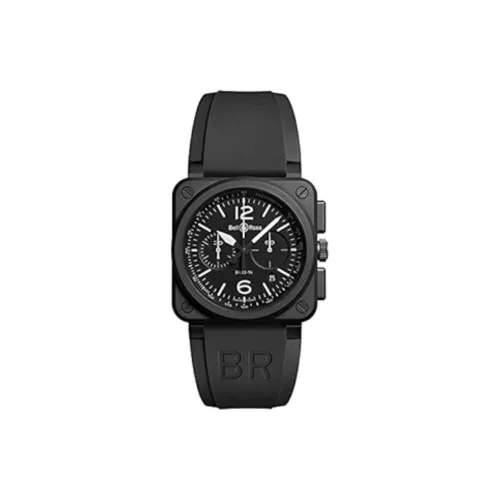 Bell & Ross Автоматический Механический Часы для Мужчин 42 мм Черные