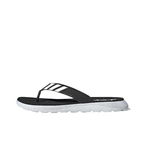 Adidas COMFORT FLIP FLOP противоскользящие слипоны унисекс черные