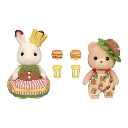 Shen Belle Family Гамбургер Сумка Набор Куклы Плюшевый Подвеска Трумпеты Высокие