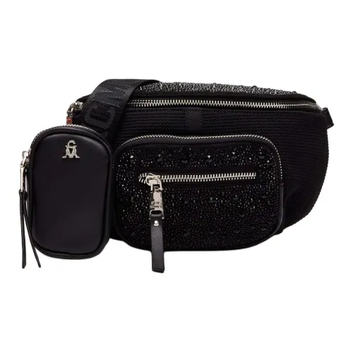 STEVE MADDEN Синтетический материал Бананка Женские Черный