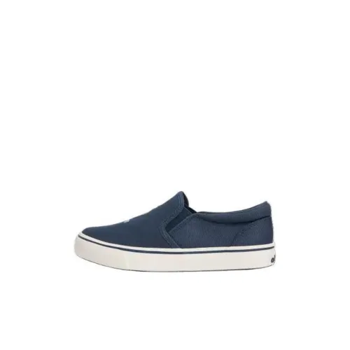 Polo Ralph Lauren Keaton POLO Низкий Топ Детские Скейтбординги Морской Синий Детский