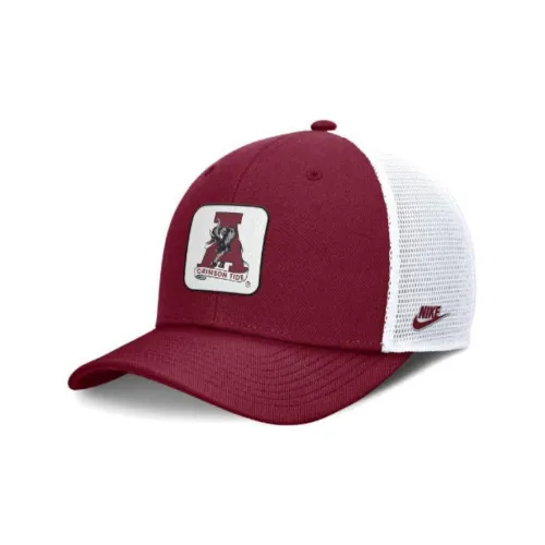 nike Хлопковые кепки Мужские Темно-красные