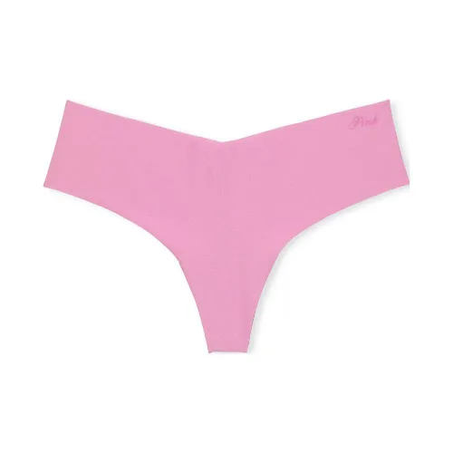 Victoria's Secret Розовый No Show Cheeky Panty Moonstone Pink Women's Briefs 1 Pack