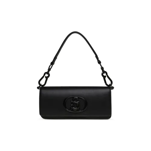 STEVE MADDEN Ткань Портативная Сумка через плечо Сумка на плечо Стандартная Женская Черная