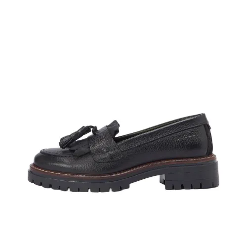 BARBOUR Dolores Tassel Лоферы 4CM Женские Черный