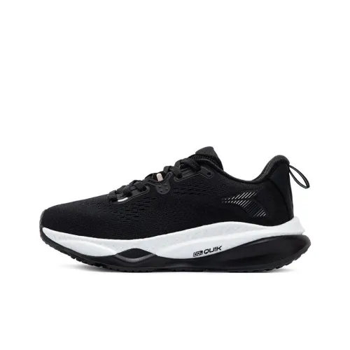 361° Red Flame 4 Slip Resistant и Breathable Low Top Повседневные Беговые кроссовки Женские Черно-белые