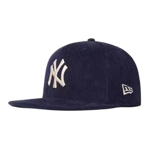 New Era Полиэстер Хлопок Кепки Унисекс Темно-синий Синий