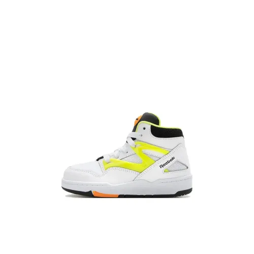 Reebok Pump Omni Zone 2 High Топ Обувь для малышей Белый Infant And Toddler