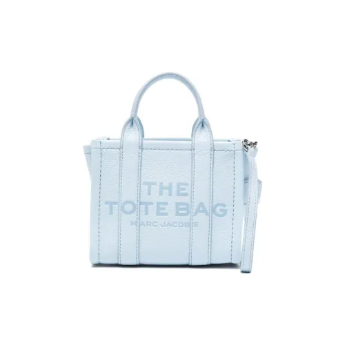 MARC JACOBS Full GRAIN LEATHER Тоут Сумка Сумка для покупок Сумка через плечо Сумка Экстра мини Женская Небесно-голубая