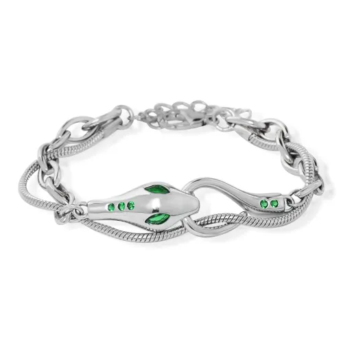 Floating Joy Браслеты из титановой стали с цирконием женские