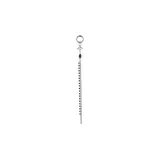 Серьги Reach Extreme Long Tassel - Серебряные, одиночные