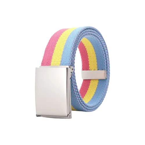 Emperor Penguin Автоматическая пряжка Подростки Многоцветный Джинсы для молодежи Холст Ремень Унисекс 4CM