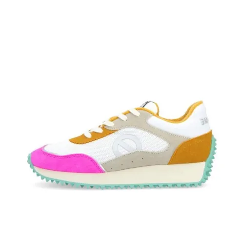 NO NAME Casual MID Топ Флуоресцентный Фиолетовый/Белый Женский