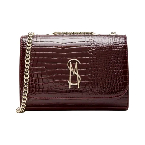 STEVE MADDEN Сумка через плечо из синтетического материала обычная женская бордового цвета