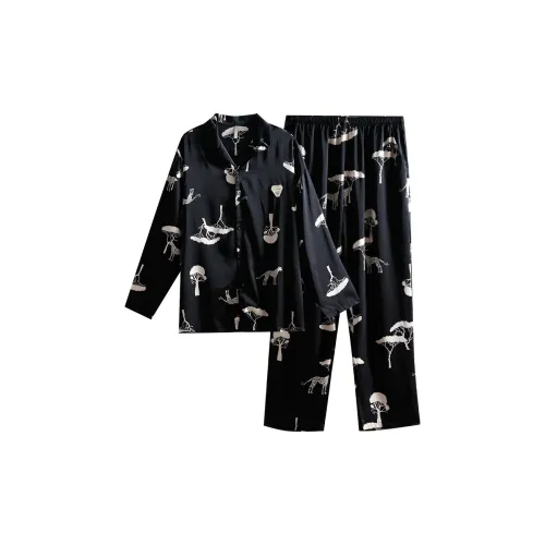 Same Language Пижамный комплект Мужской Дневной Черная Пантера