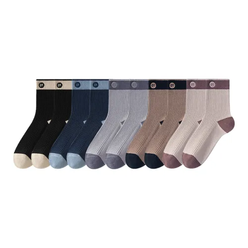 Носки Lan Miao Crew для мужчин упаковка из 10 пар