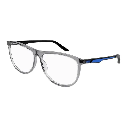 PUMA Вытяжные Овал Оправы для очков Мужские Серые
