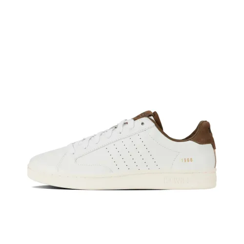K·SWISS Скейтборд Кроссовки Низкие Белый/Коричневый Мужской