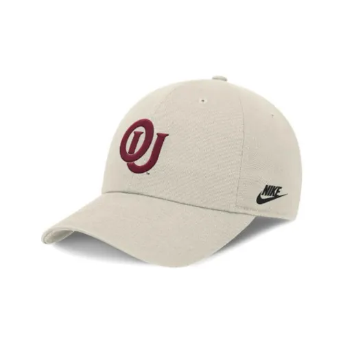 Nike Хлопковые кепки Мужские Бежевые