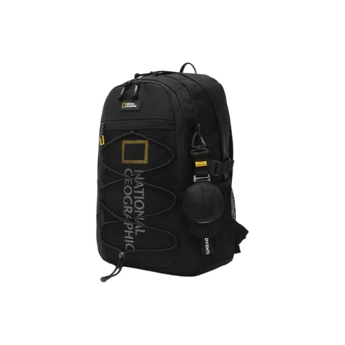 NATIONAL GEOGRAPHIC Полиамид Смешанный с Полиэстер Рюкзак Стандартный Унисекс Черный