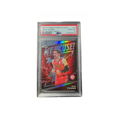 PANINI Donruss Optic Trae Young MY House Silver Foldable Card PSA 10 Certified Cards 1 Pack PANINI Donruss Optic Тра Young MY House Серебряный Складная Карта PSA 10 Сертифицированные Карты 1 Упаковка