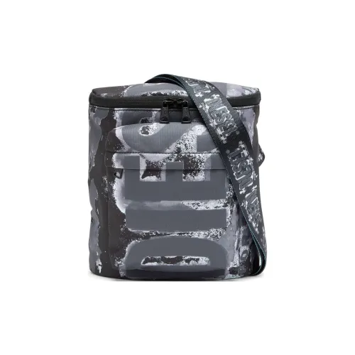 DIESEL Нейлоновые сумки через плечо сумка на плечо мужская черная