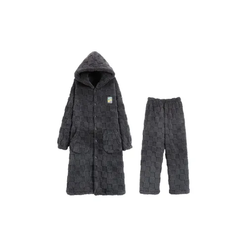 The Story Of The Flower Season Пижамный комплект Мужской Серый