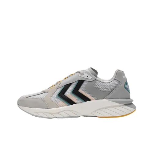 Hummel Slip-resistant и дышащий низкий топ REACH Sprint беговые кроссовки Мужской Белый