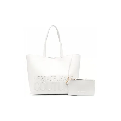 VERSACE JEANS COUTURE Искусственная кожа Тоут Сумка Сумка для покупок Сумка на плечо Сумка Женская Белая