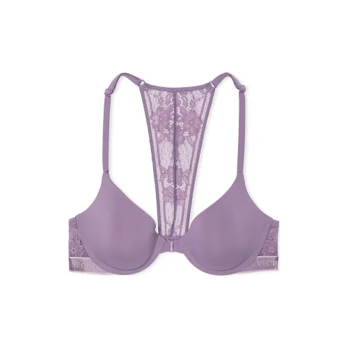 Victoria's Secret The T Рубашка Легко Подкладанная Хлопок Demi Бюстгальтер Frozen Сливовый Бюстгальтер Женские Фиолетовый
