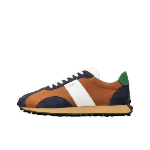 TOD'S Повседневный Низкий Топ Синий Коричневый Мужской