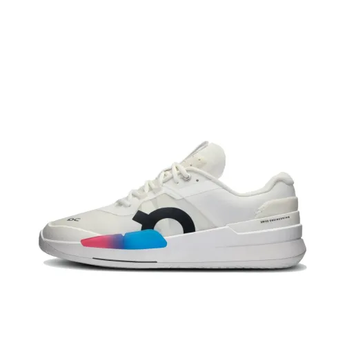 On THE ROGER Pro 2 Дышащие Низкие Кроссовки для Тениса Мужские Белые и Синие