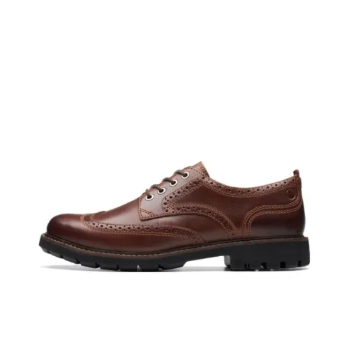 Clarks Туфли Низкие Темно-умбровые Мужские