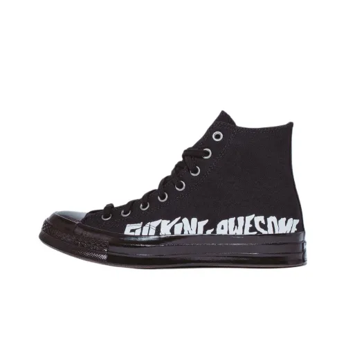 Fucking Awesome x Converse Chuck 70 High Топ Кеды Унисекс Черный