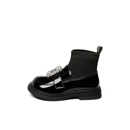 Snoffy Дышащий и Легкий Low Cut Детские ботинки Черные для малышей