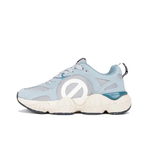 NO NAME Беговые кроссовки Low Top Blue Gray Women's