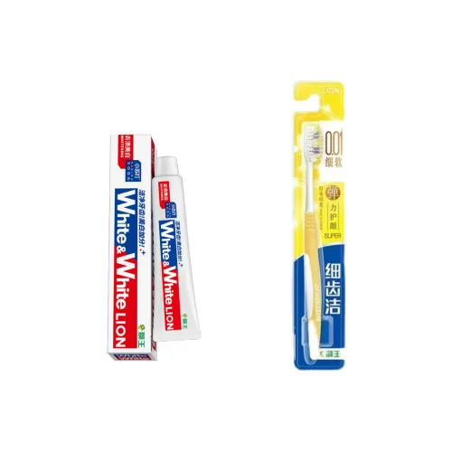 Король Лев Baking Сода Зубная паста Удаление пятен Отбеливающий Набор для путешествий