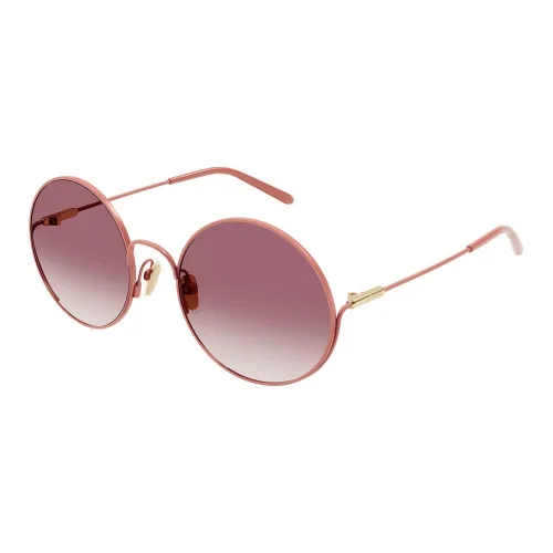 Chloe Металл Круглые Солнцезащитные очки Детские Розовые