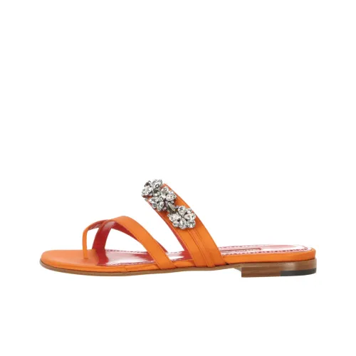 MANOLO BLAHNIK Шлепанцы Женские