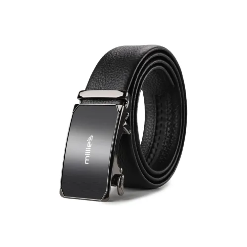 MILLIE'S Ремни из лощеной коровьей кожи Мужской Ширина 3,5 см