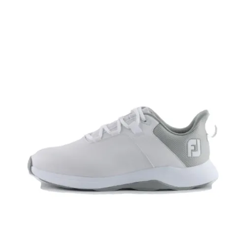 FOOTJOY Golf Shoes Low Top White/Gray Men's