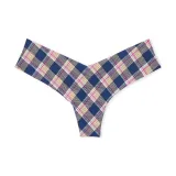 1 шт (Темно-синий клетчатый принт/синий)