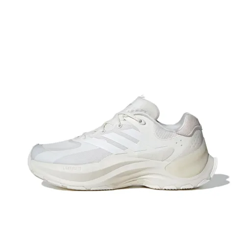Adidas Maxxwavy Slip Resistant Abrasion Resistant Низкий Топ Casual Унисекс Белый