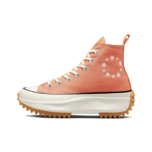 Converse Run Star Hike MID Топ Кеды Женские Апельсин