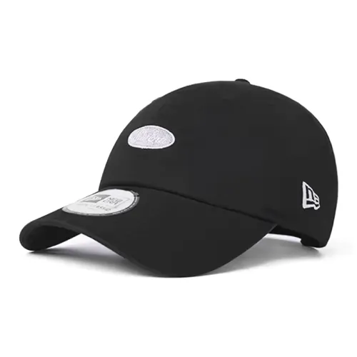 New Era Хлопковые кепки унисекс черные