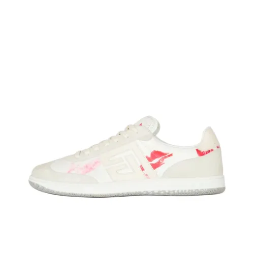 BALMAIN Низкие кроссовки для скейтбординга Мужские Белые